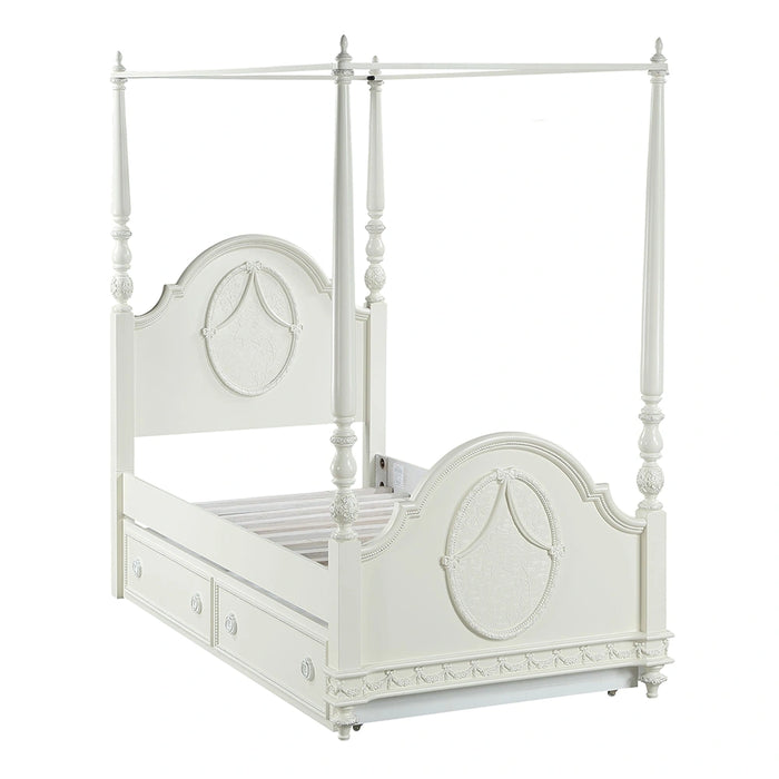 Twin Bed (Wooden Poster)