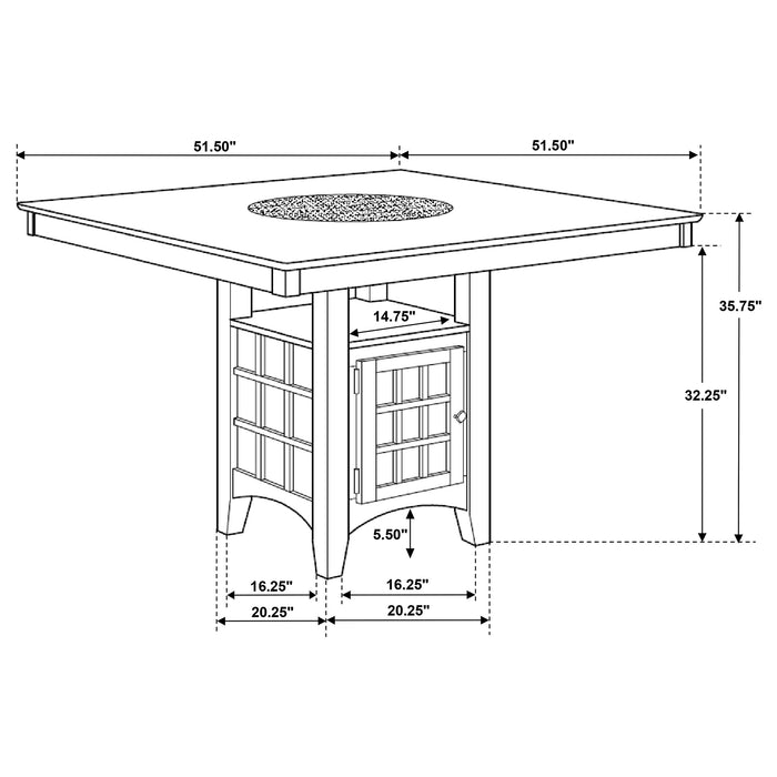 Gabriel Counter Height Dining Set