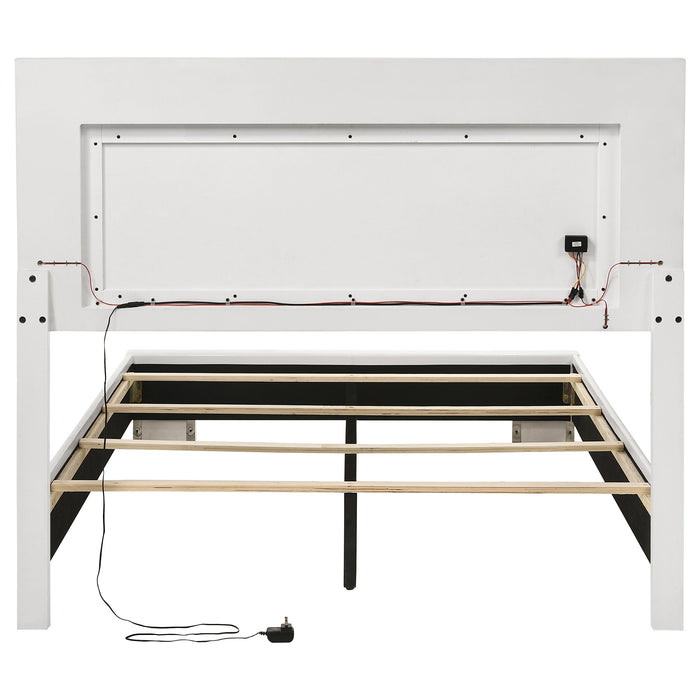 Felicity Panel Bed with LED Lighting