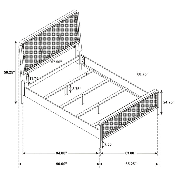 Arini Panel Bed