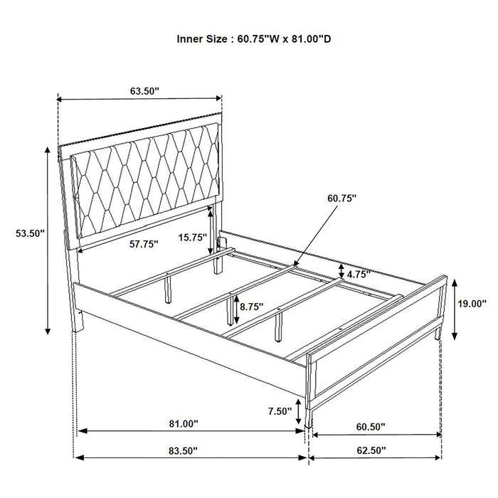 Sonora Panel Bed