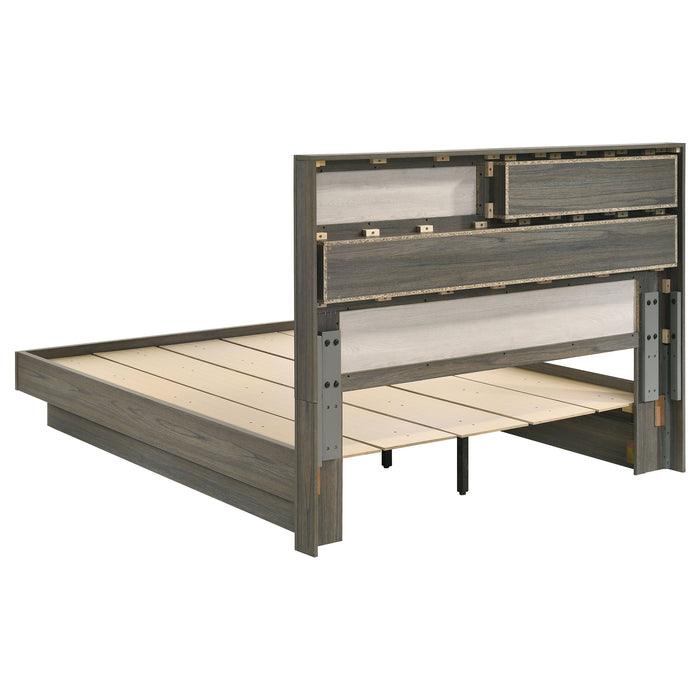 Fenwick Bookcase Platform Bed