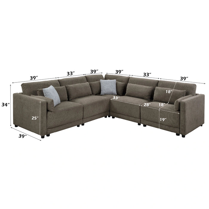 Modular - Wedge w/3 Pillows