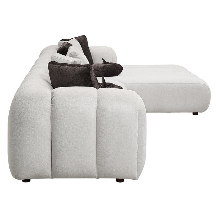 Sectional Sofa w/8 Pillows