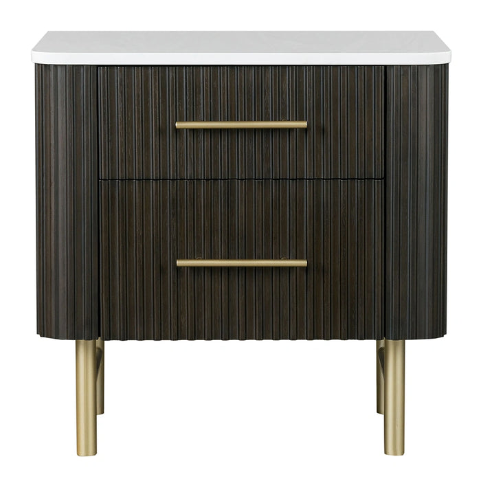 Nightstand w/Marble Top