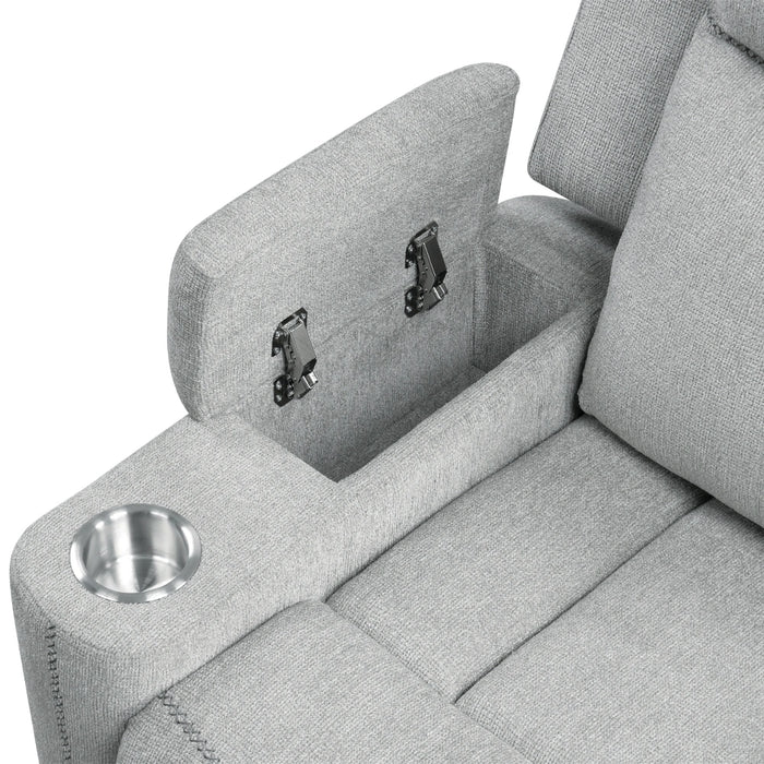 Motion Sofa w/Storage Arm