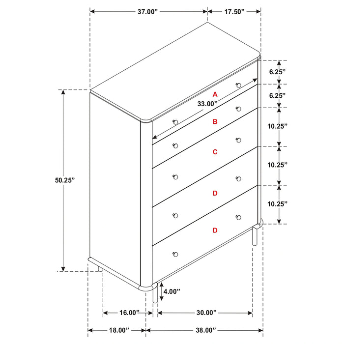 Arini Chest of Drawers