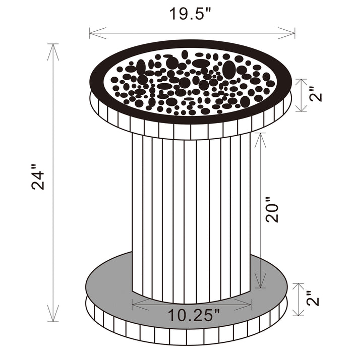 Dorielle Side Table