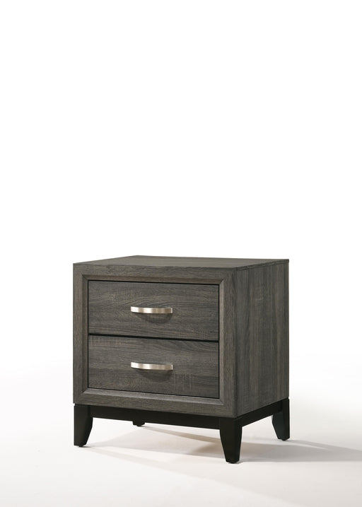 Valdemar Weathered Gray Nightstand image