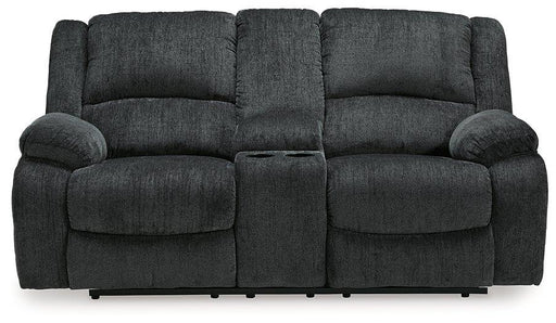 Draycoll Reclining Loveseat with Console image