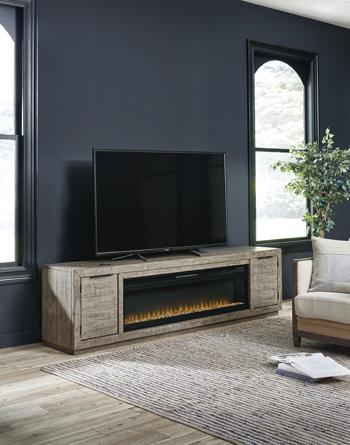 Krystanza TV Stand with Electric Fireplace