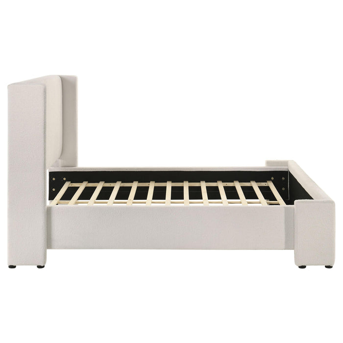 Alamosa Wingback Platform Bed