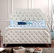 CLAUDINE Beige Queen Bed image