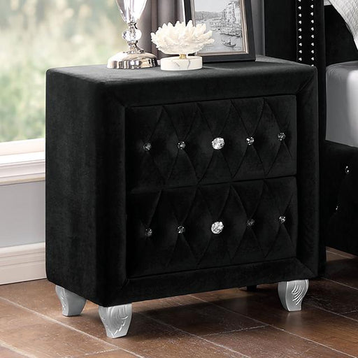 ZOHAR Night Stand, Black image