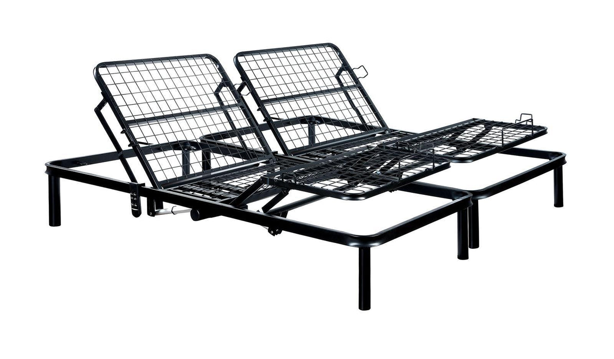 FRAMOS Black Adjustable Bed Frame - E.King