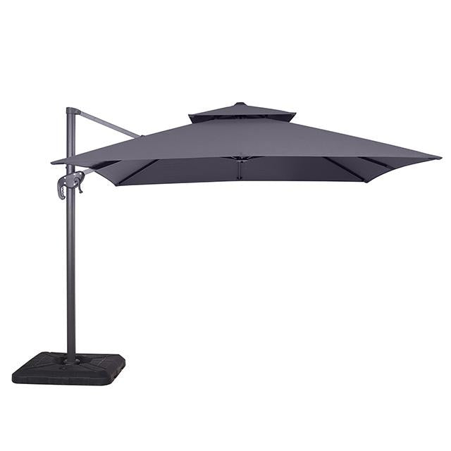 large 20'patio umbrella Hero 10 Ft Square Umbrella w/ Double Top + 37" Large Base