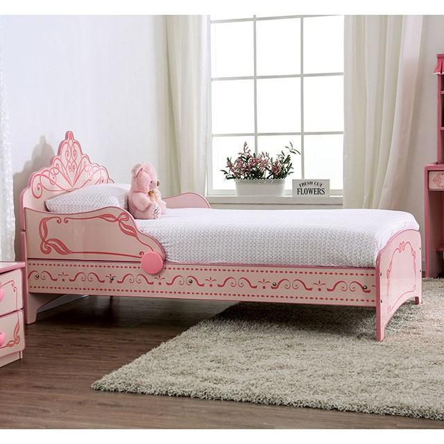 PRINCESS CROWN SINGLE BED Twin Bed