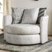 EIMEAR Swivel Chair, Off-white/Black image