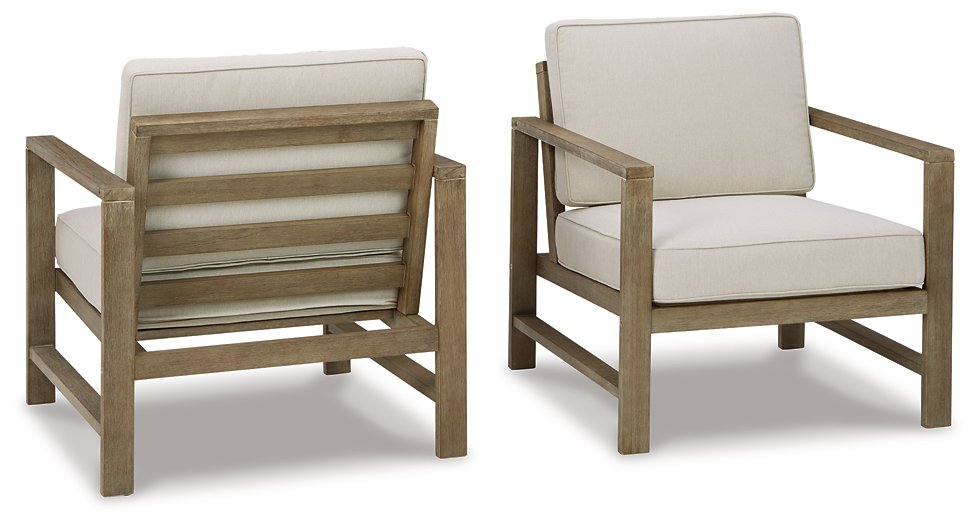 Fynnegan Lounge Chair with Cushion (Set of 2)
