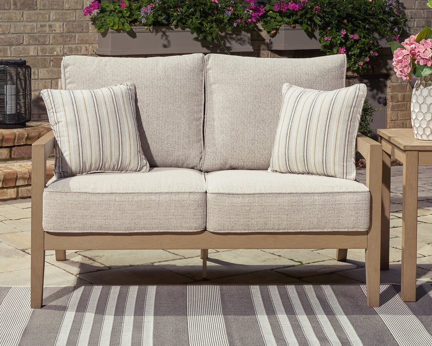 Hallow Creek Outdoor Loveseat with Cushion