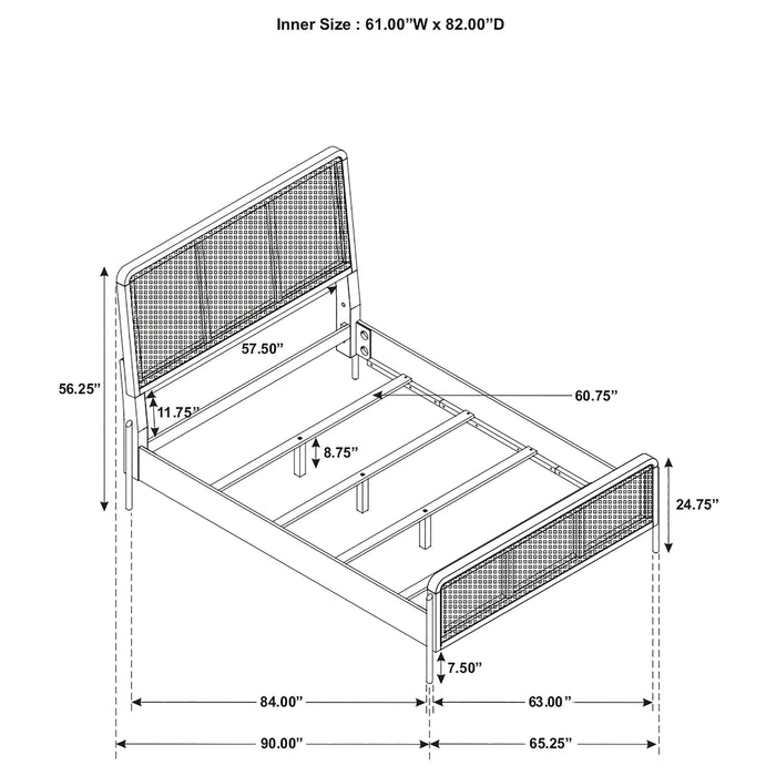 Arini Panel Bed